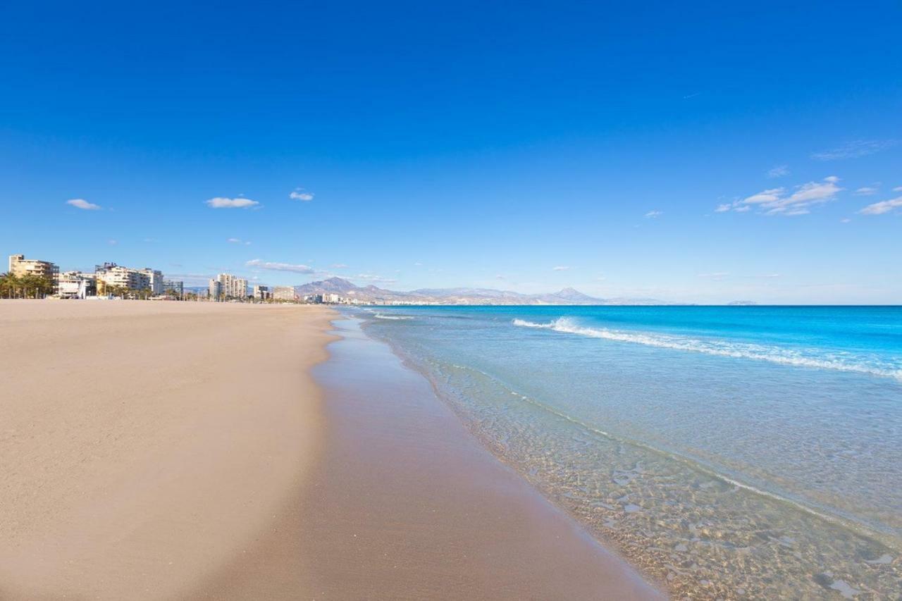 1A Linea Playa San Juan. Vistas. Piscina. Bbq. Gym Apartment El Campello Exterior photo